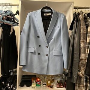 Zara Blazer in Blue